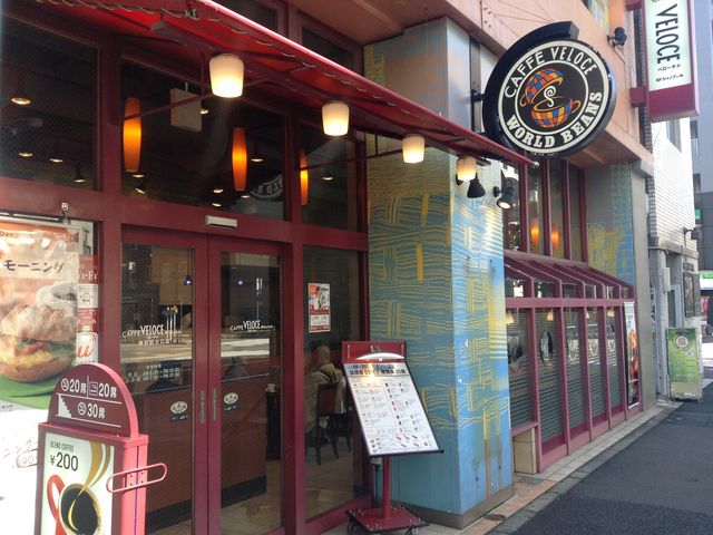 店頭_カフェ・ベローチェ 神田駅北口店 (CAFFE VELOCE)