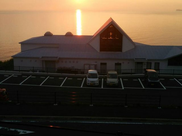 夕陽がキレイ_道の駅 夕陽が丘そとめ
