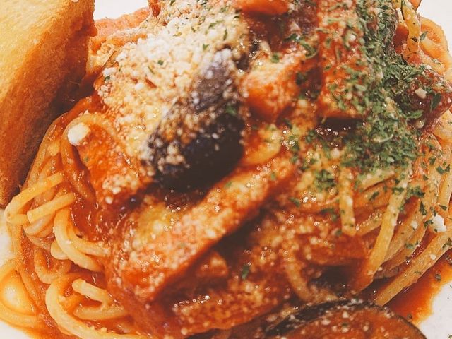 ローストビーフとパスタが美味しいです!オススメ!_まちのカフェレストラン てぃだまちテラス 八千代緑が丘店
