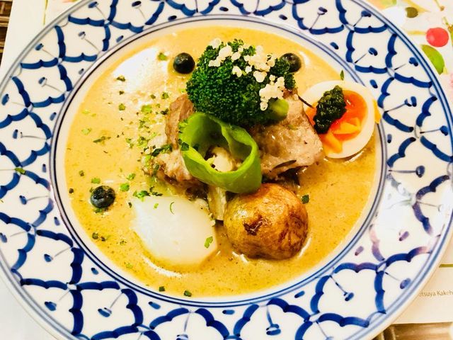 トムヤムクン三種のカレーを食べる会のカレー_トムヤムクン