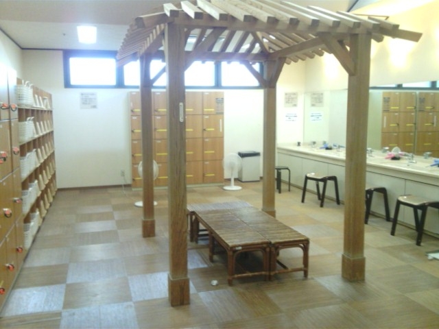 脱衣所_柳川温泉南風