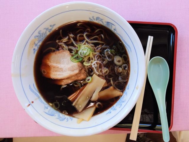 ブラックラーメン_峡谷そば 欅平