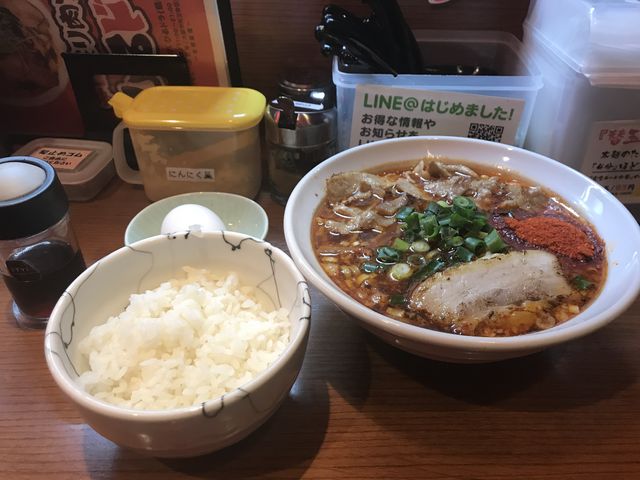 料理_辛口炙り肉ソバ ひるドラ 鶴橋店