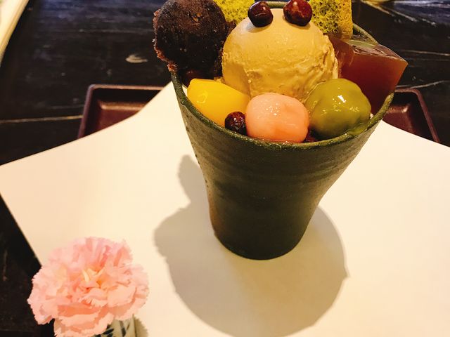 ほうじ茶パフェ_茶蔵