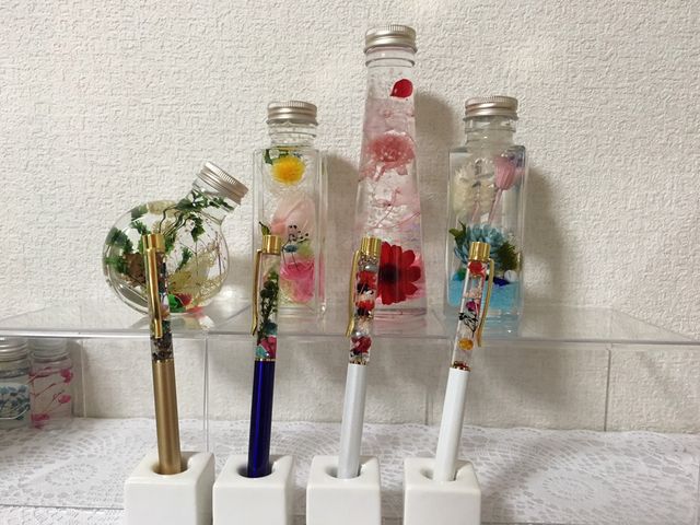 芸術センスのない4名が初作成!_ハーバリウムアトリエgrace