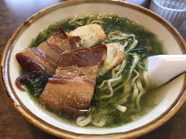 あおさ入り_なかむらそば
