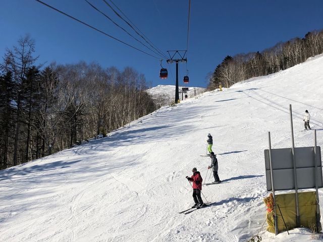山頂へのゴンドラ_サホロリゾートスキー場