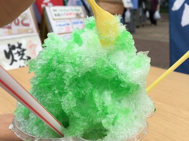 かき氷_道の駅 マオイの丘公園