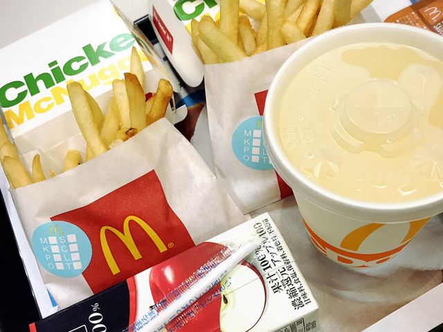 子供はいつもハッピーセットです_マクドナルド イオン桜井店