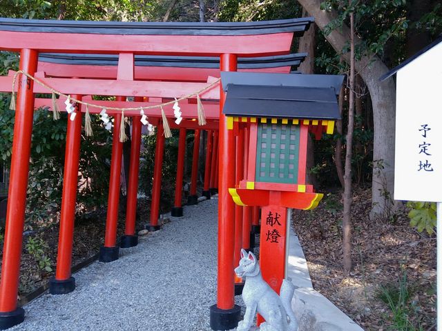 二川伏見稲荷の鳥居_二川伏見稲荷