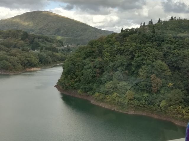 月山湖です_月山湖