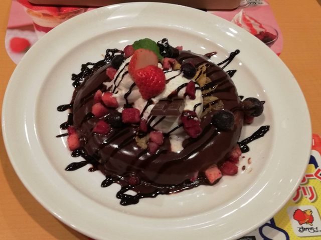 チョコパンケーキ_ガスト 池田駅前店