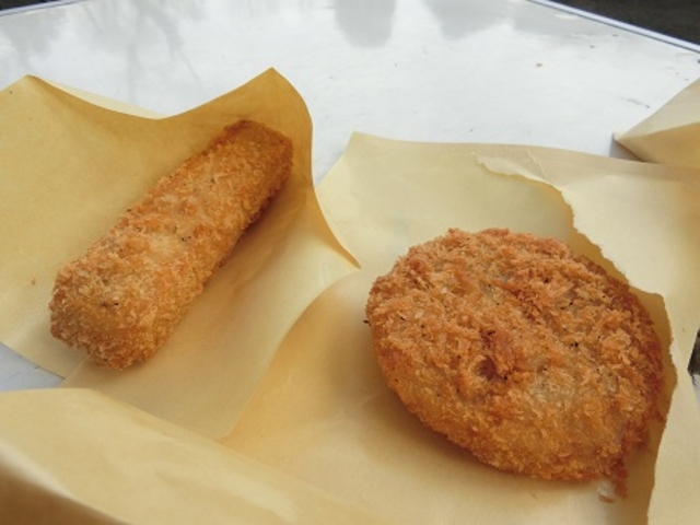 ゆばカツとゆばコロッケ_菱屋・華厳