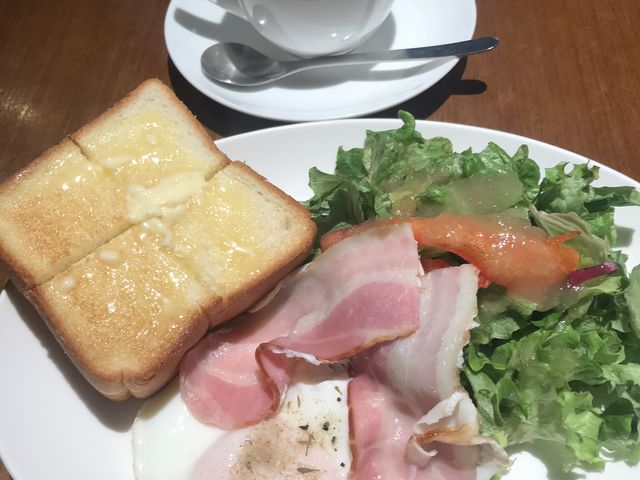 モーニング_上島珈琲 黒田記念館店