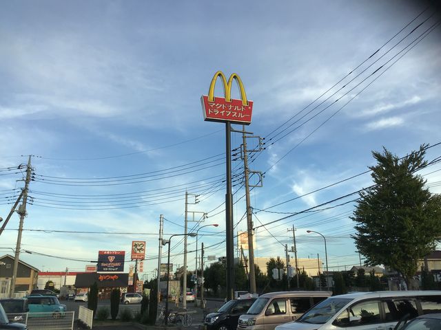 店舗の看板_マクドナルド16号深作店