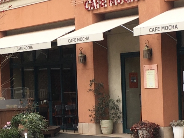 テラス席もありますよ〜!_イタリア物語カフェモカ