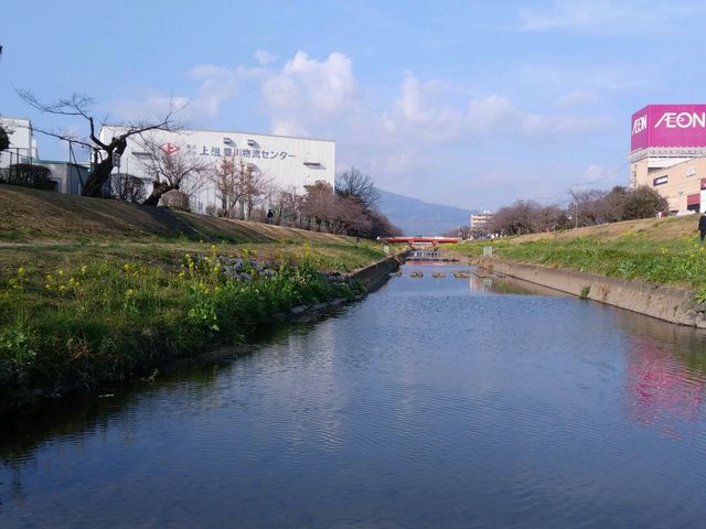 イオン豊川付近の佐奈川堤_佐奈川堤