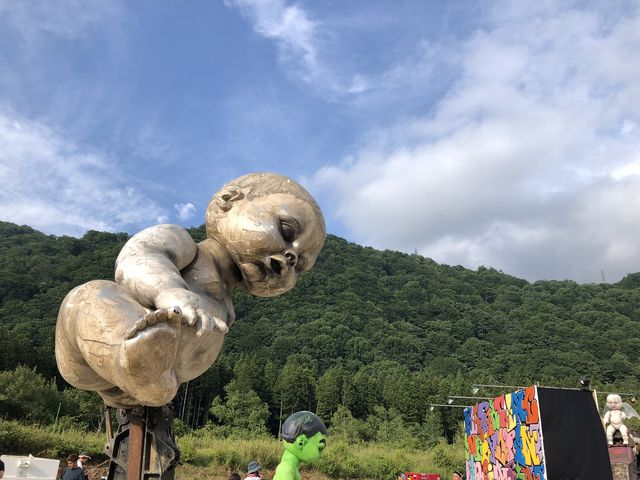 フェス時の写真です_苗場高原