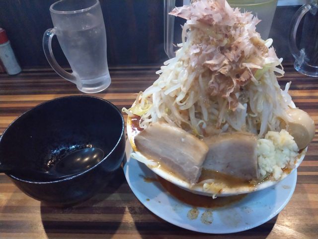 ラーメンです_ラーメンつけ麺 笑福 大阪西中島