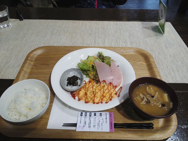 和食 朝定食_道の駅 花の駅・千曲川