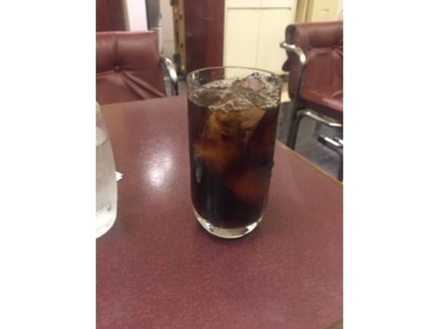アイスコーヒーです。_斜里丸の内コーヒーハウスSHARI