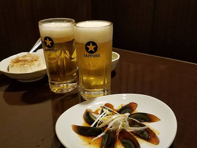 ピータン100円 生ビール150円_マルヤス酒場 西葛西店