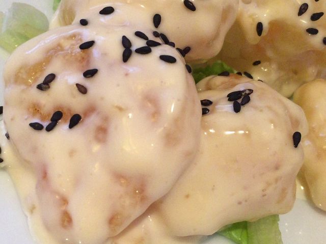 エビマヨ_横浜中華街 彩り五色小籠包専門店 龍海飯店