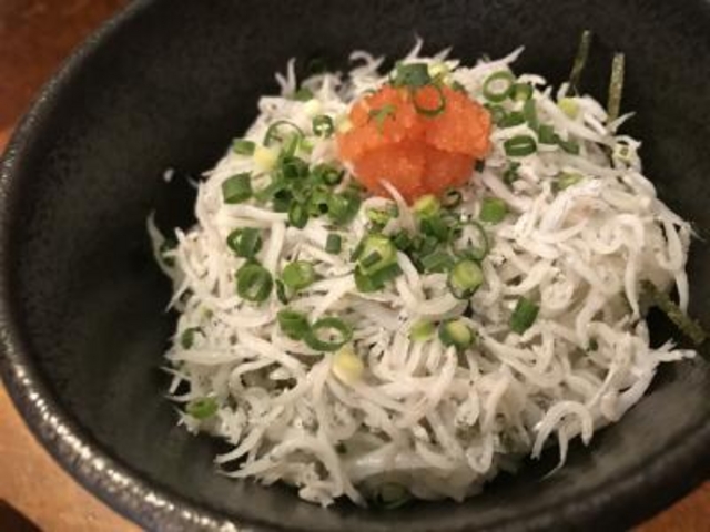 シラスめんたい丼_麺や七福