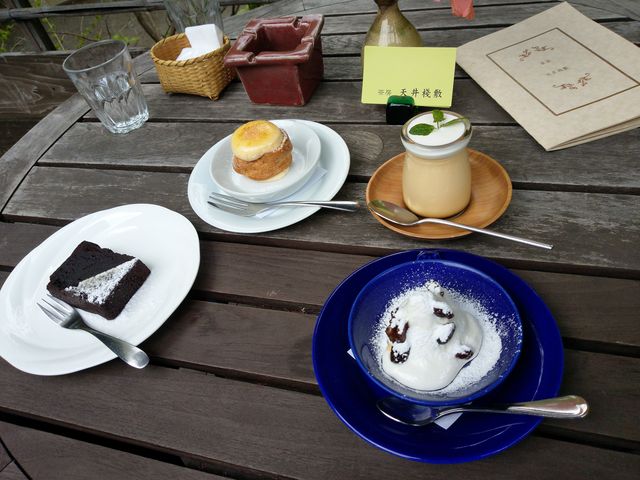 デザートです_茶房 天井棧敷