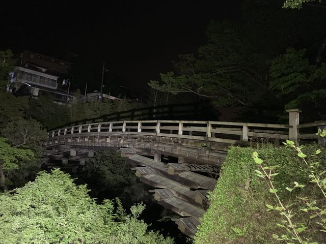 夜の猿橋_猿橋近隣公園