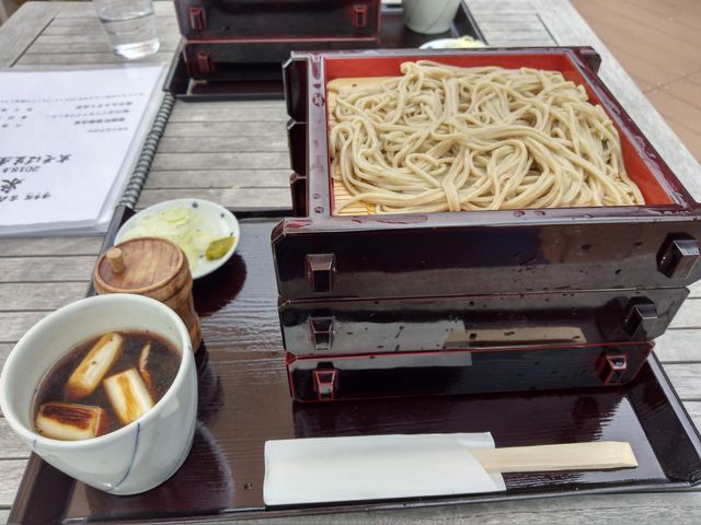 鴨つけそば_古式手打ちそば泉 本店