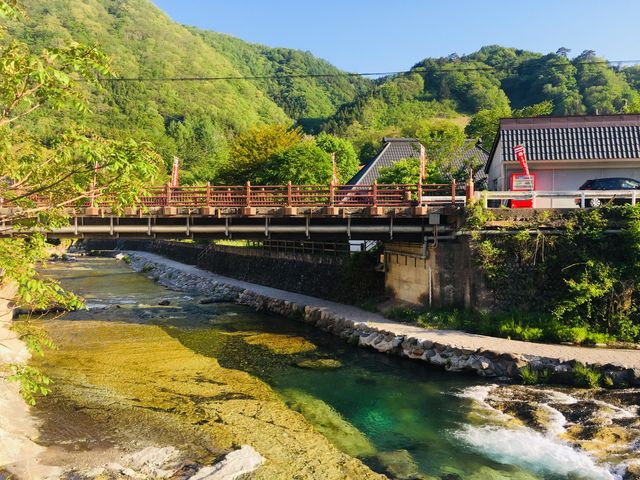 眺めがいいい。_湯西川温泉 湯西川白雲の宿 山城屋