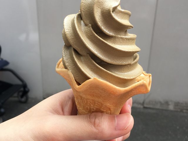 ほうじ茶ソフト_森乃園