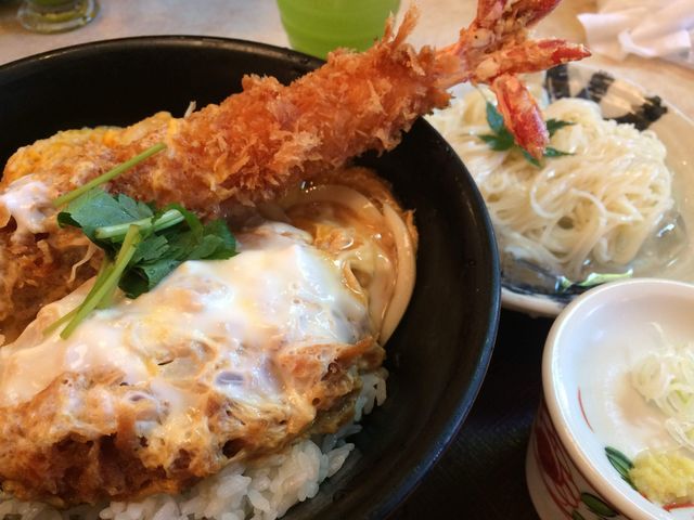 夏の丼とそうめんのセット_かつ太郎本店 結城店
