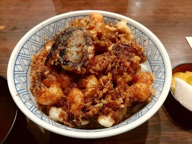 かき揚げ天丼_光村
