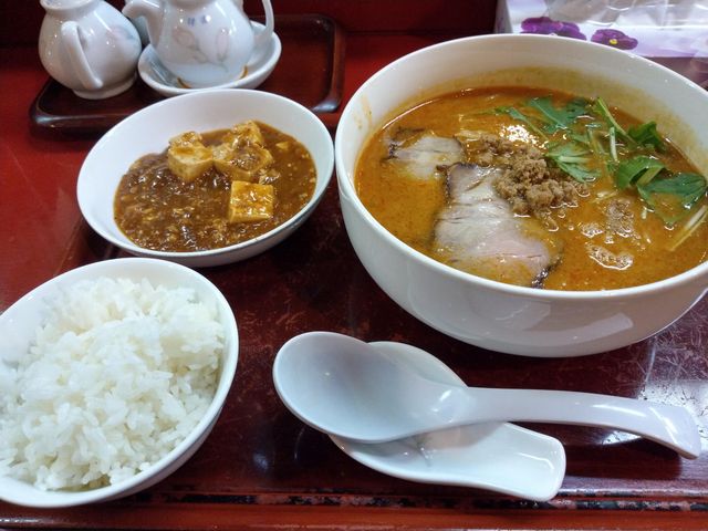 ランチセット_坦々亭