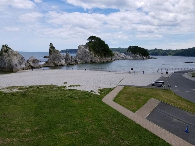 レストハウスの展望台から眺める浄土ヶ浜_浄土ヶ浜レストハウス