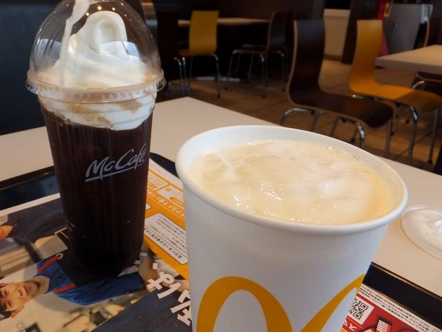 ヨーグルトシェイク_マクドナルド滑川パスタ店