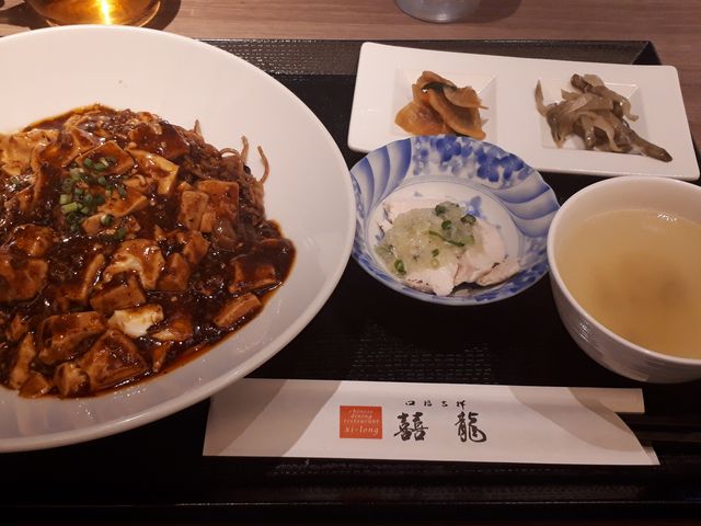マーボー焼きそばセット_口福吉祥 喜喜龍