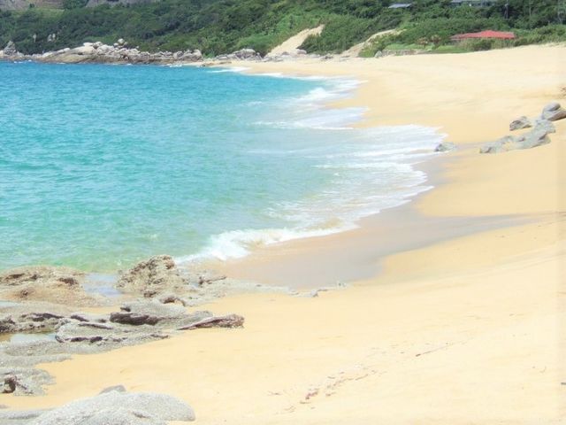 白浜の続くいなか浜_永田浜