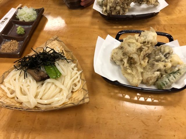 まいたけはさくさくしててボリュームあり_大澤屋 第一店舗