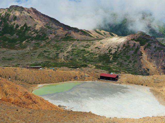 一年ぶりの二の池 2019.9.10_御嶽山二の池