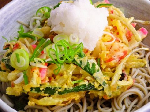 かき揚げもデカかった_東家