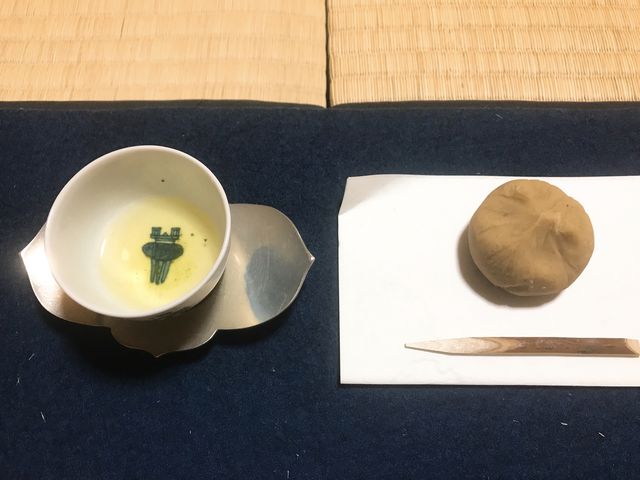 栗きんとん美味しかったです!_煎茶体験 京茶楽