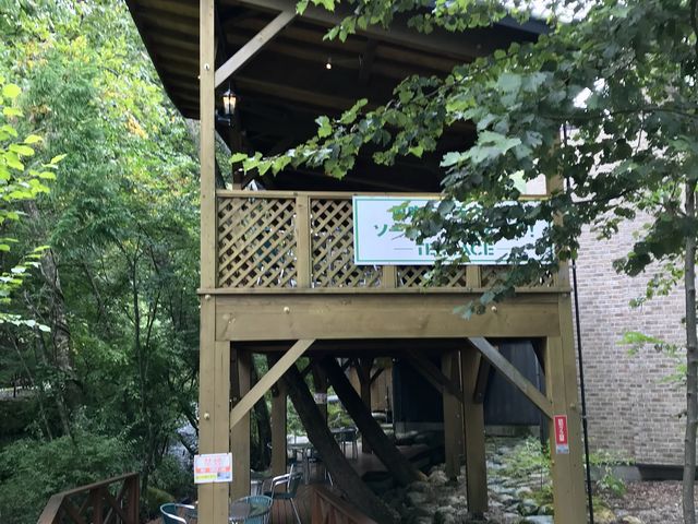 紅葉の季節はもっと良さそうですね_明治亭 中央アルプス登山口店