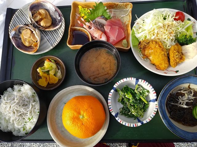 菜の花定食_灯台茶屋