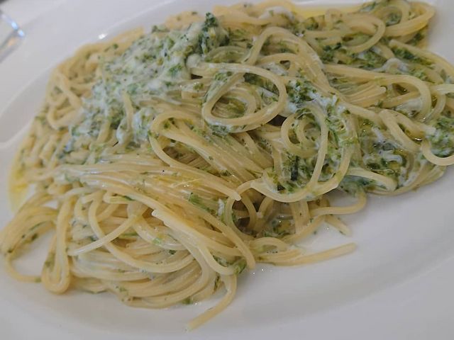 生のりとしらすの浦安風クリームパスタ_ダイニングバー ミラコロ MIRACOLO