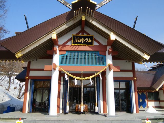 綺麗な神社でした。_北門神社