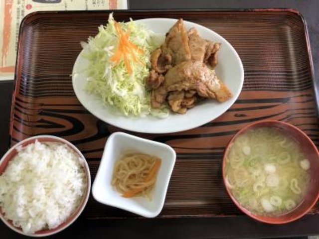 生姜焼き定食_秋北食堂
