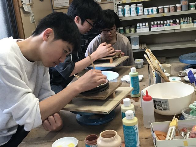 小学生から高校生まで楽しめました。_クレイワークス アトリエ